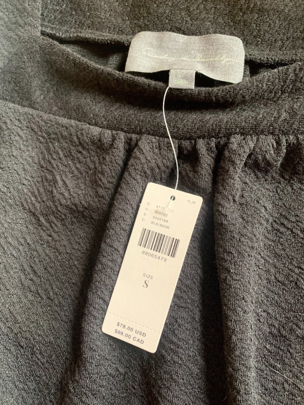 NWT Anthropologie Sunday in Brooklyn Square-Neck Ruffle Sleeve Babydoll TOp - Picture 5 of 5